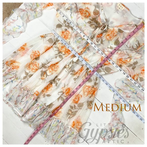 POL Fairy Garden Farmhouse Mini Dress - Picture 12 of 16